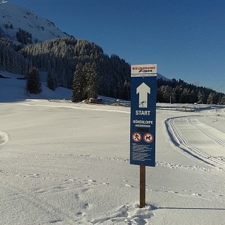 Cross-country skiing with the SkiWelt lifts