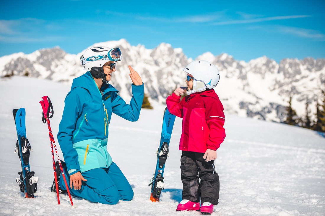 Waanzinnig gezinsvriendelijk - De SkiWelt Jungfamilienkarte
