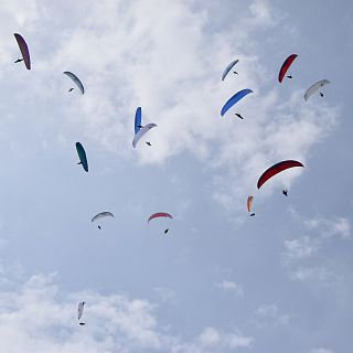 Alpenrosencup voor paragliders in Westendorf
