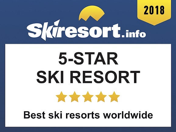 Skiresort Award: 5 Star Skiing area