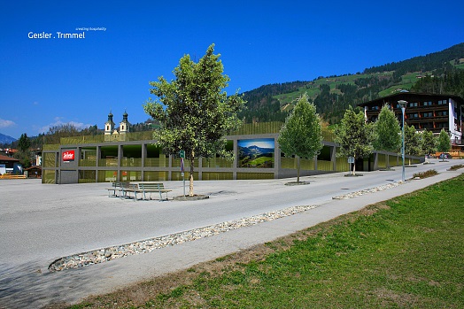 Neues Parkhaus mit Tiefgarage Bergbahn Hopfgarten
