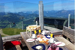 Desayuno en la montaña