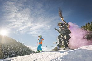 Hexenwelle Skiparcour SkiWelt Söll
