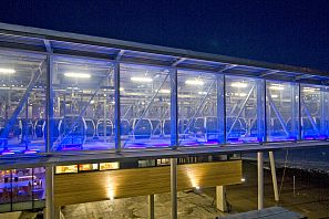 Skiweltbahn Gondel als Verbindung SkiWelt Brixen und Westendorf