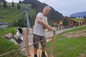 Zimmerer im Sommer bei den Bergbahnen söll Hexenwasser