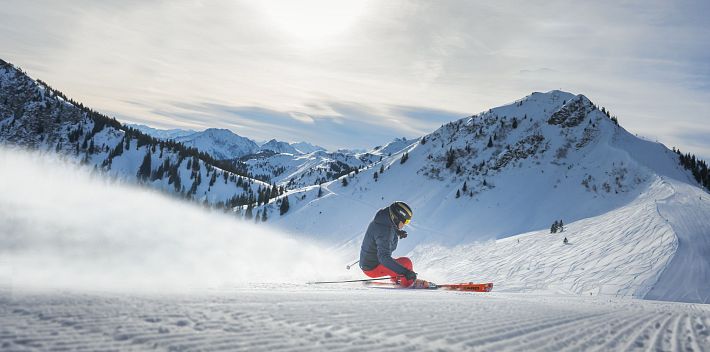 Rinner Kraftalm Abfahrt in SkiWelt Söll