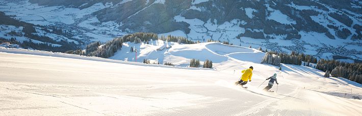 Rinner Kraftalm Abfahrt in SkiWelt Söll