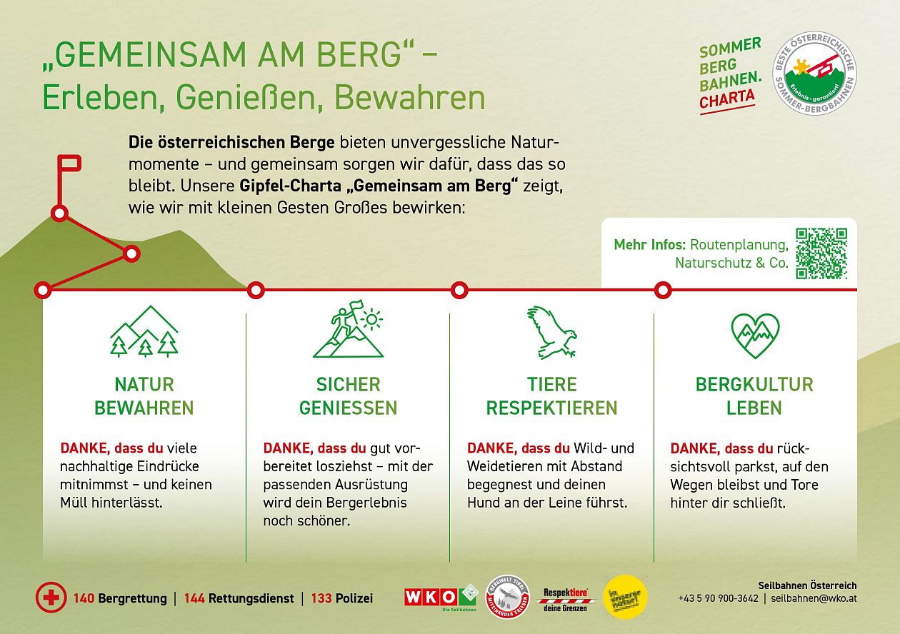 Tipps Begegnung Weidevieh auf der Alm und generell am Berg_Fachverband Seilbahnen