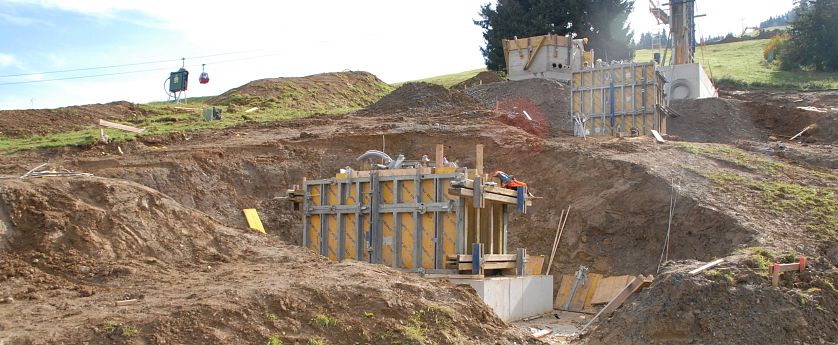 Modernisierung Stöckllift SkiWelt Söll