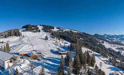 Panorama Weitwinkelbild Hochbrixen SkiWelt Brixen mit Blick auf Zinsberg
