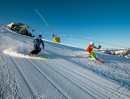 Piste Kandlerabfahrt ab Choralpe_SkiWelt Brixen