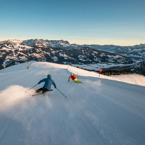 Early Bird Skiing