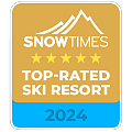 Award Snowtimes Top Rated Ski Resort 2024 mit 5 Sternen 2