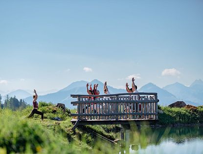 Yoga auf der Kleinen Salve