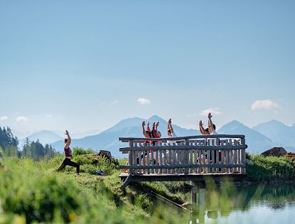 Yoga auf der Kleinen Salve