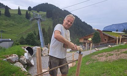 Zimmerer im Sommer bei den Bergbahnen söll Hexenwasser