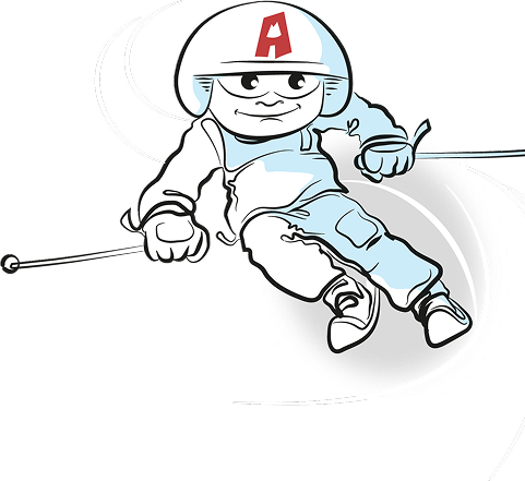 Jumping mascot