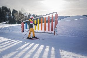 Minispeeltuin Funpark voor beginners Freestyler_SkiWelt Westendorf
