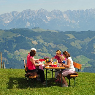 Frühstück am Berg - ein Erlebnis für Genießer