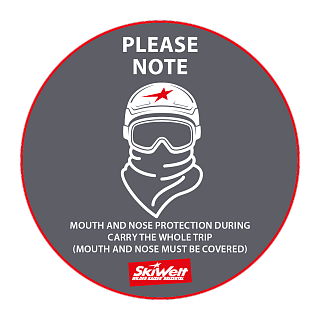 Please note: Together safely on the mountain in the SkiWelt